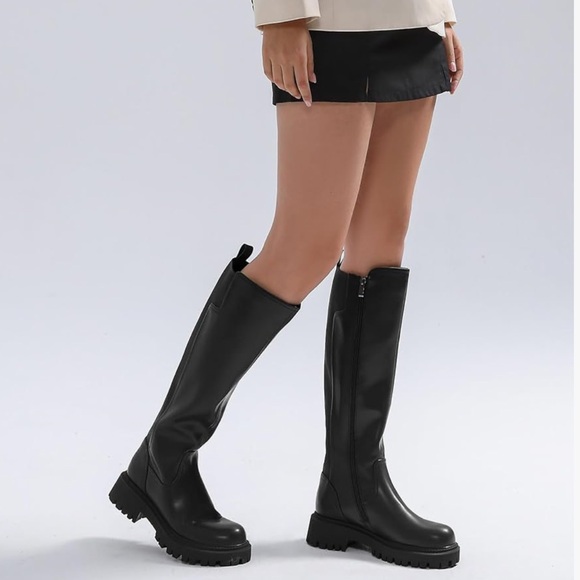Knee High Platform Boots - Picture 3 of 8